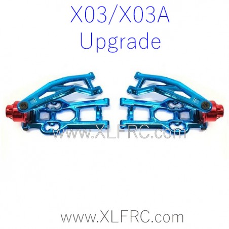 XLF X03 X03A RC Car Parts Upgrade Rear Swing Arm Kit XLF X03 X03A RC Car Parts Upgrade Rear Swing Arm Kit