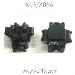 XLF X03 X03A RC Car Parts Front Transmission Housing Components C12015 C12016