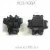 XLF X03 X03A RC Car Parts Front Transmission Housing Components C12015 C12016