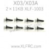 XLF X03 X03A RC Car Parts Screw 2×11KB XLF-1003