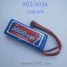XLF X03 X03A RC Car Parts Upgrade Battery 7.4V 3000mAh