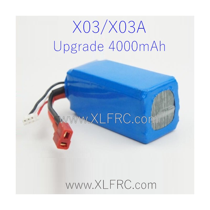 XLF X03 X03A RC Car Parts Upgrade Battery 7.4V 4000MAH