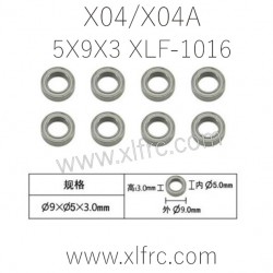 XLF X04 RC Parts Bearing 5X9X3 XLF-1016