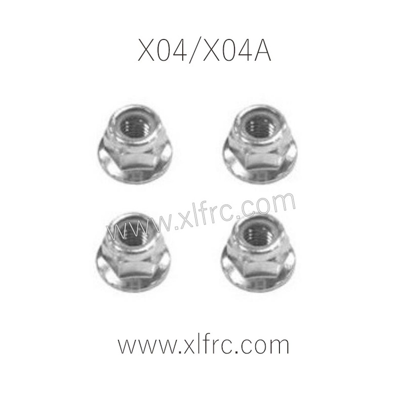 XLF X04 RC Parts Flange Locknut XLF-1012