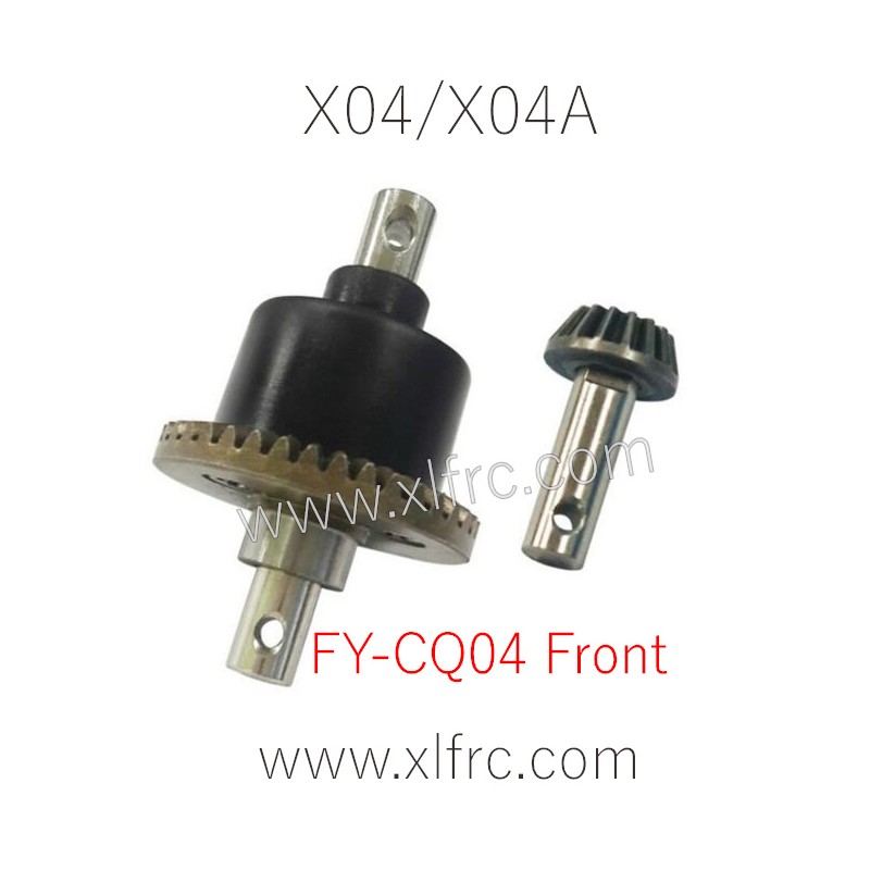 XLF X04 X04A Parts Front Differential Mechanism Components FY-CQ04