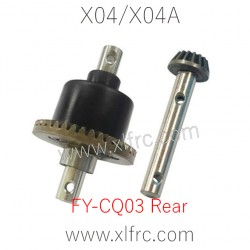 XLF X04 X04A Parts Rear Differential Mechanism Components FY-CQ03