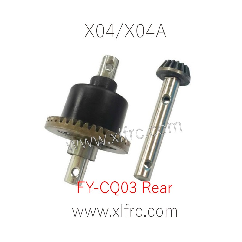 XLF X04 X04A Parts Rear Differential Mechanism Components FY-CQ03