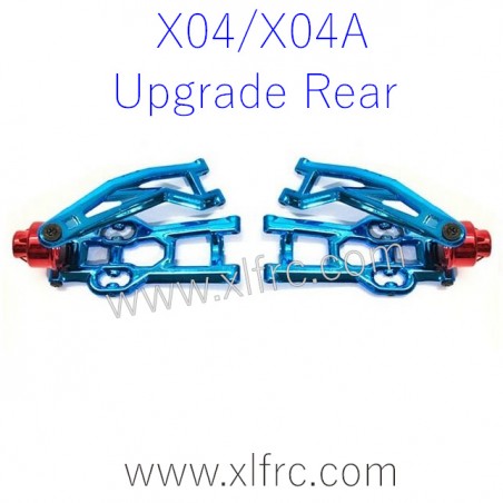 XLF X04 X04A RC Car Parts Upgrade Metal Rear Swing Arm Kit XLF X04 X04A RC Car Parts Upgrade Metal Rear Swing Arm Kit