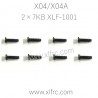 XLF X04 X04A Parts Screw 2×7KB XLF-1001