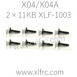 XLF X04 X04A Parts Screw 2×11KB XLF-1003