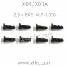 XLF X04 X04A Parts Screw 2.6×8KB XLF-1006