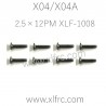 XLF X04 X04A Parts Screw 2.5×12PM XLF-1008