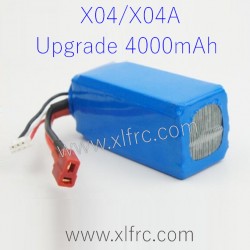 XLF X04 X04A Upgrade Battery 7.4V 4000MAH