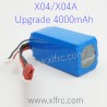 XLF X04 X04A Upgrade Battery 7.4V 4000MAH
