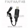 XLF F14 RC Car Parts USB Charger