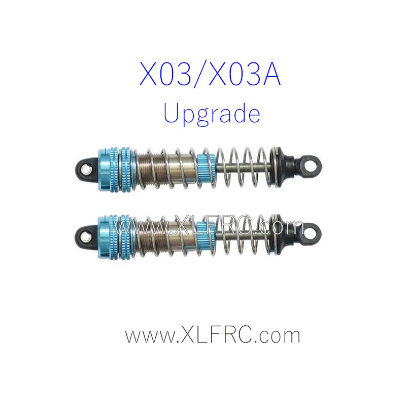 XLF X03 X03A 1/10 RC Car Parts Upgrade Alloy Oil Shock Absorber