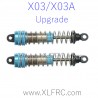 XLF X03 X03A 1/10 RC Car Parts Upgrade Alloy Oil Shock Absorber