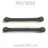 XLF X03 X03A 1/10 RC Car Parts Drag Link C12028