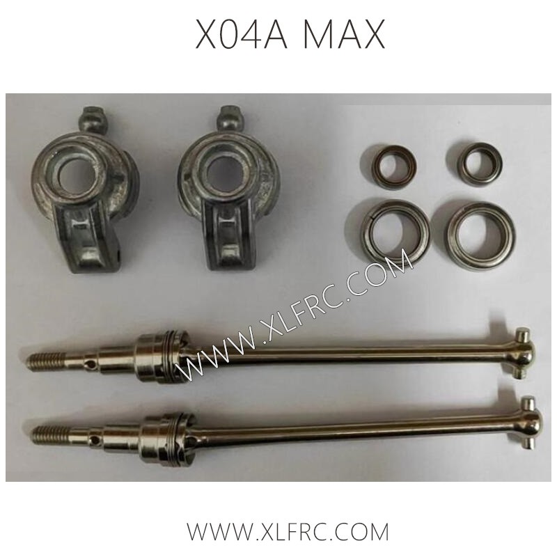 XLF X04A MAX Parts, Rear Bone Dog Shaft and Wheel Cups