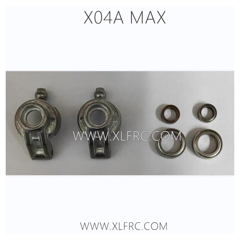 XLF X04A MAX 1/10 RC Car Parts, Rear Wheel Cups and Bearing