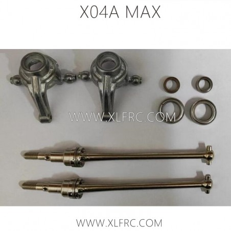 XLF X04A MAX Parts Front Steering Cups and Bone Dog Shaft XLF X04A MAX Parts Front Steering Cups and Bone Dog Shaft
