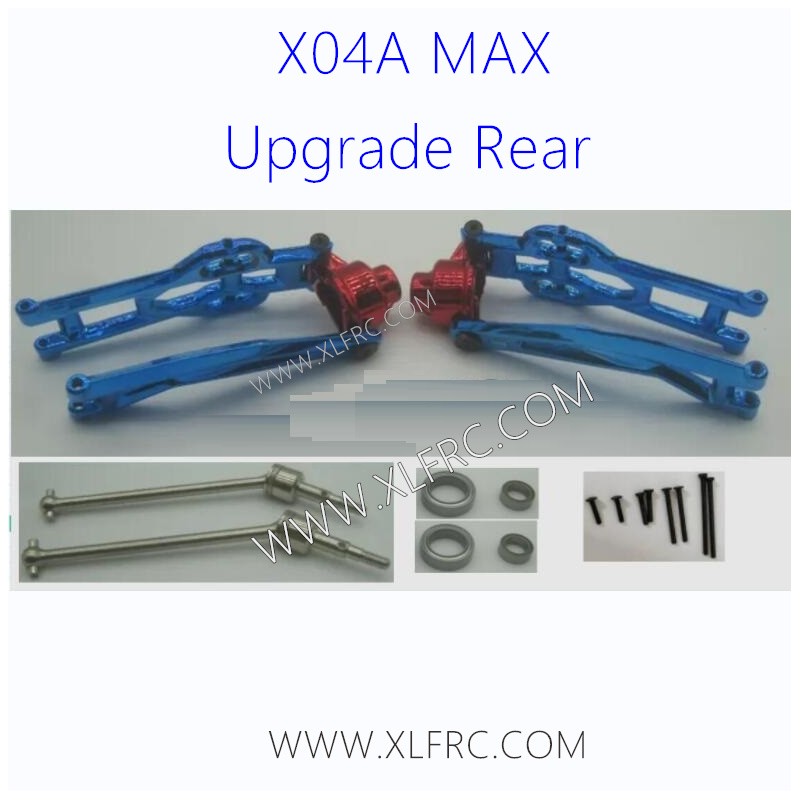 XLF X04A MAX Upgrade Rear Swing Arm Kit and Bone Dog Shaft Metal