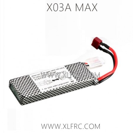 XLF X03A MAX 1/10 Parts Battery 7.4V 2200mAh XLF X03A MAX 1/10 Parts Battery 7.4V 2200mAh