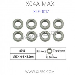 XLF X04A MAX Parts 8X12X3.5 Bearing XLF-1017