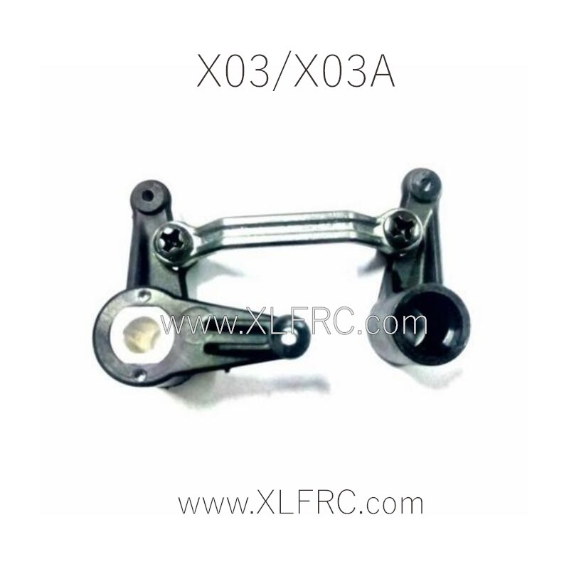 XLF X03 X03A RC Car Parts Steering Component C12018+C12020+C12049
