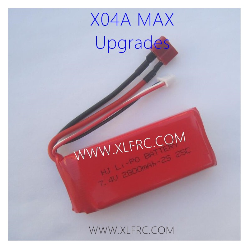 XLF X04A MAX Parts Upgrade Battery 7.4V 2800mAh