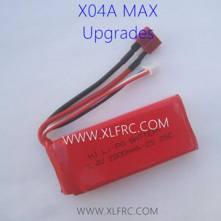 XLF X04A MAX Parts Upgrade Battery 7.4V 2800mAh