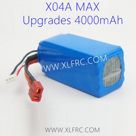 XLF X04A MAX 1/10 RC Car Upgrade Parts Battery 7.4V 4000MAH