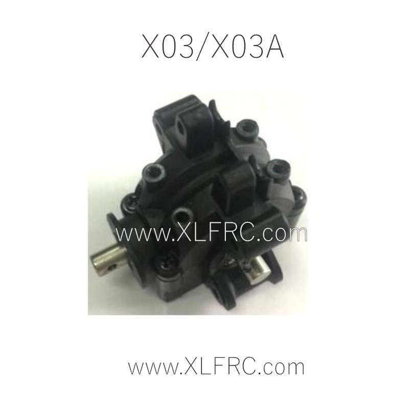 XLF X03 X03A RC Car Parts Front Gear Box Assembly FY-QBX02