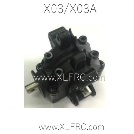 XLF X03 X03A RC Car Parts Front Gear Box Assembly FY-QBX02