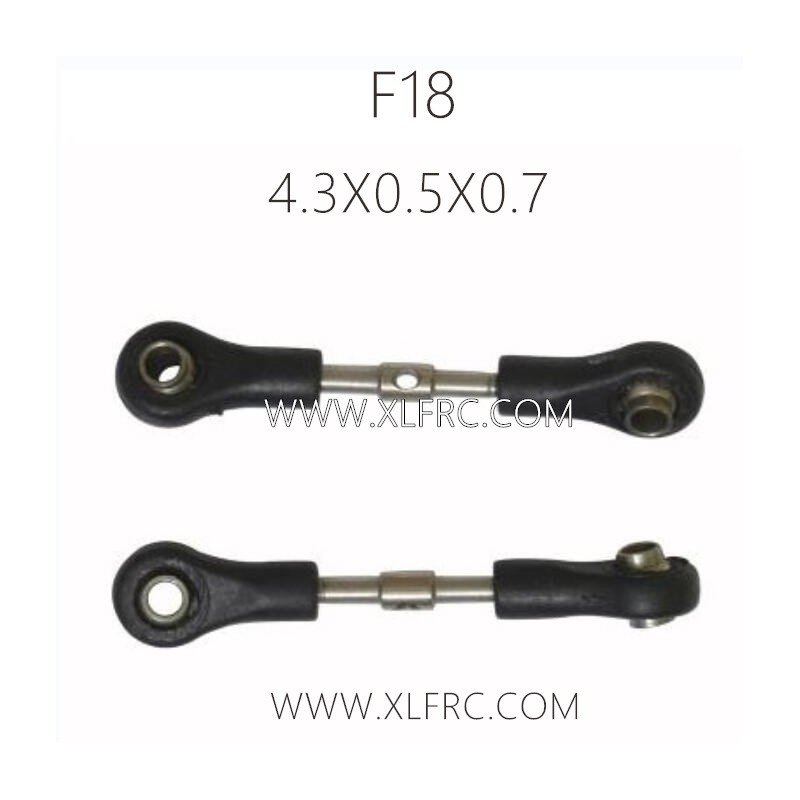 XLF F18 1/14 RC Car Parts Connecting Rod 01 4.3X0.5X0.7
