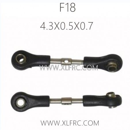 XLF F18 1/14 RC Car Parts Connecting Rod 01 4.3X0.5X0.7 XLF F18 1/14 RC Car Parts Connecting Rod 01 4.3X0.5X0.7