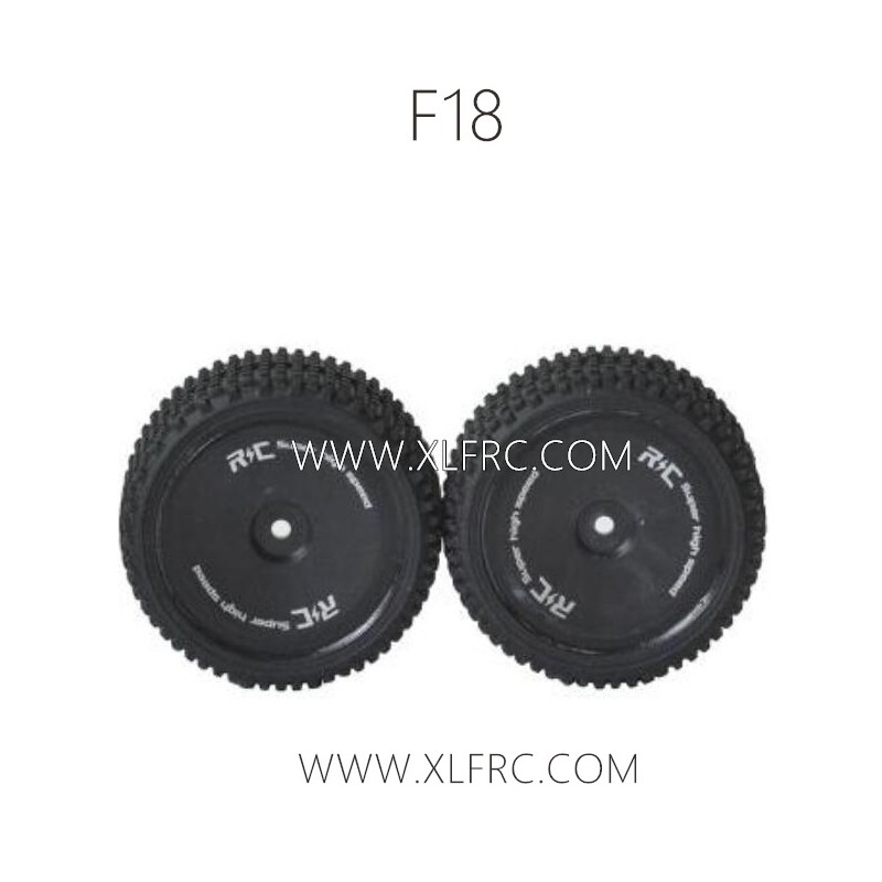 XLF F18 1/14 RC Car Parts Tire Assemble, XLF RC Car Parts