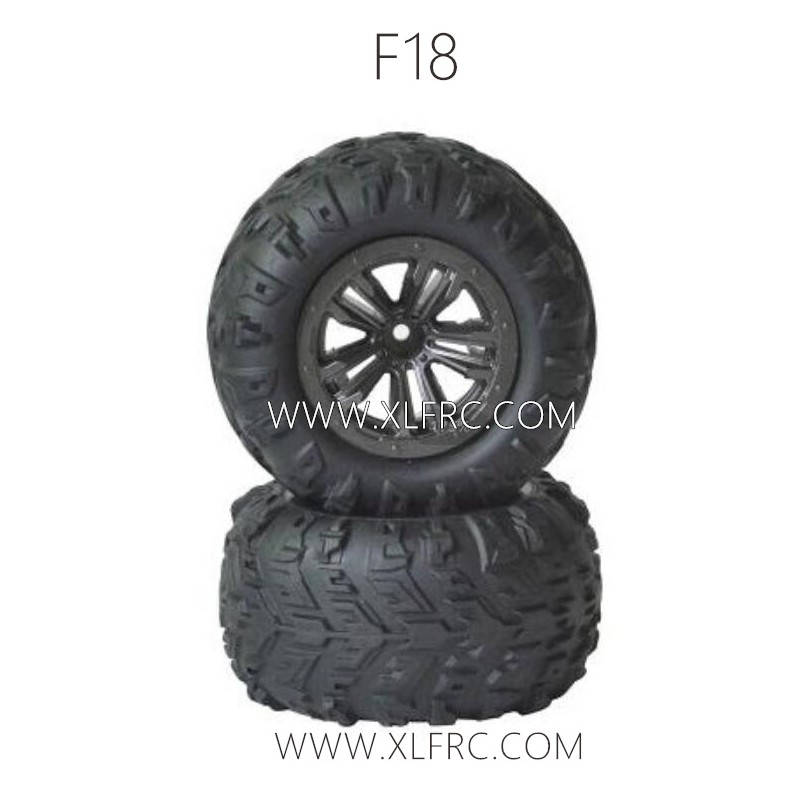 XLF F18 1/14 RC Car Parts Wheels 02, XLF RC Car Parts