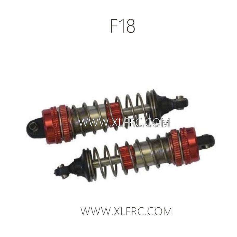 XLF F18 1/14 RC Car Parts Oil Shock, XLF RC Car Parts Red