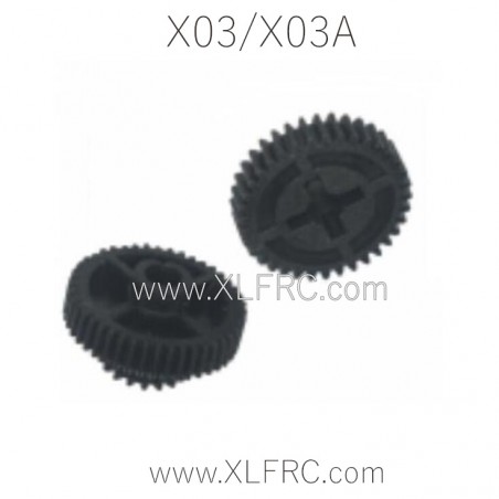 XLF X03 X03A RC Car Parts Drive Gear C12024 C12025 XLF X03 X03A RC Car Parts Drive Gear C12024 C12025