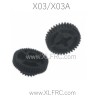 XLF X03 X03A RC Car Parts Drive Gear C12024 C12025