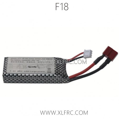 XLF F18 Parts 7.4V 1600mAh Battery, XLF RC Car Parts XLF F18 Parts 7.4V 1600mAh Battery, XLF RC Car Parts