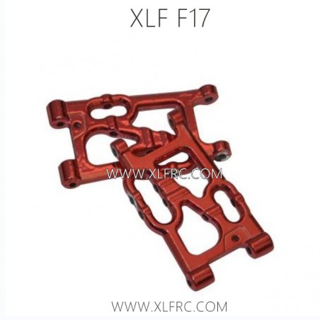 XLF F17 1/14 Racing RC Car Parts Metal Swing Arm Red XLF F17 1/14 Racing RC Car Parts Metal Swing Arm Red