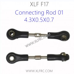 XLF F17 1/14 Racing RC Car Parts Connecting Rod 01 4.3X0.5X0.7