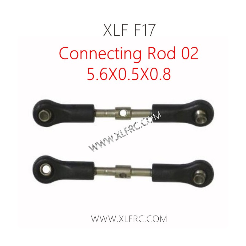 XLF F17 Parts Connecting Rod 02 5.6X0.5X0.8