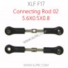 XLF F17 Parts Connecting Rod 02 5.6X0.5X0.8