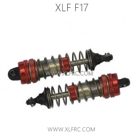 XLF F17 Brushless RC Car Parts Oil Shock Red XLF F17 Brushless RC Car Parts Oil Shock Red