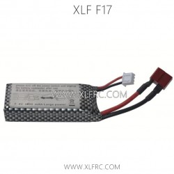 XLF F17 1/14 Brushless RC Car Parts 7.4V 1600mAh Battery