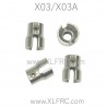 XLF X03 X03A RC Car Parts Metal Drive Cup Head C12044
