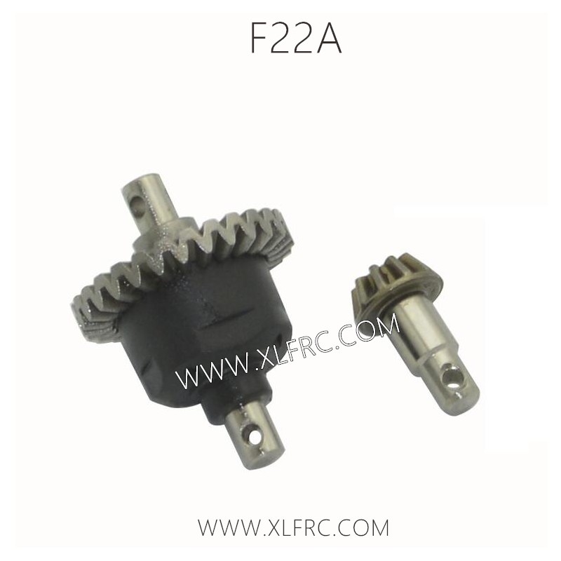 XLF F22A 1/10 Brushless RC Truck Parts Front, Rear Differential F22-CS01